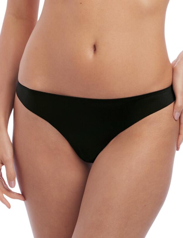 Wacoal Respect Tanga Brief Black/Champagne 