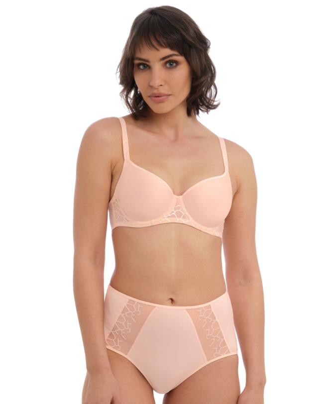 Wacoal Lisse Moulded Spacer Bra Peach Blush