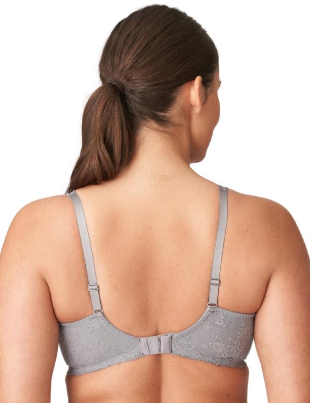 Prima Donna Cobble Hill Padded Balcony Bra Fifties Grey