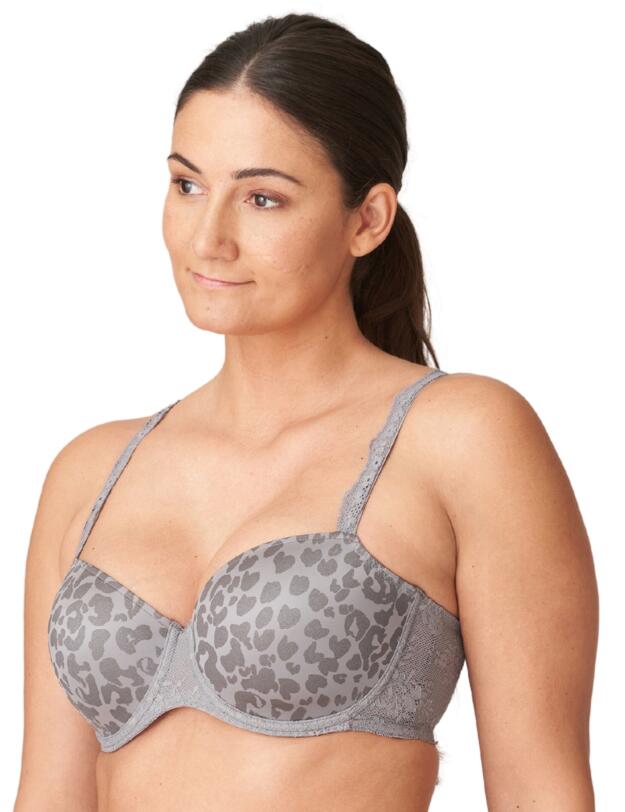 Prima Donna Cobble Hill Padded Balcony Bra Fifties Grey