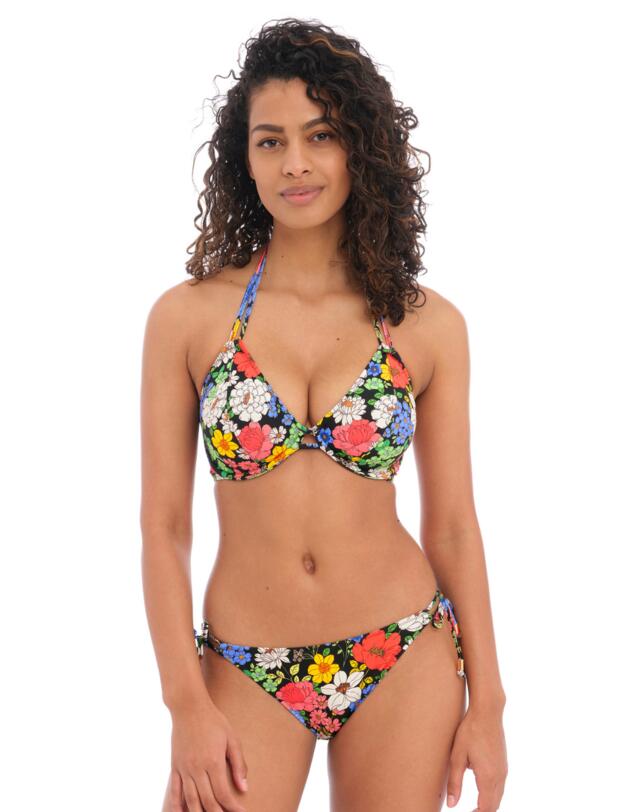  Freya Floral Haze Tie-Side Bikini Briefs Multi
