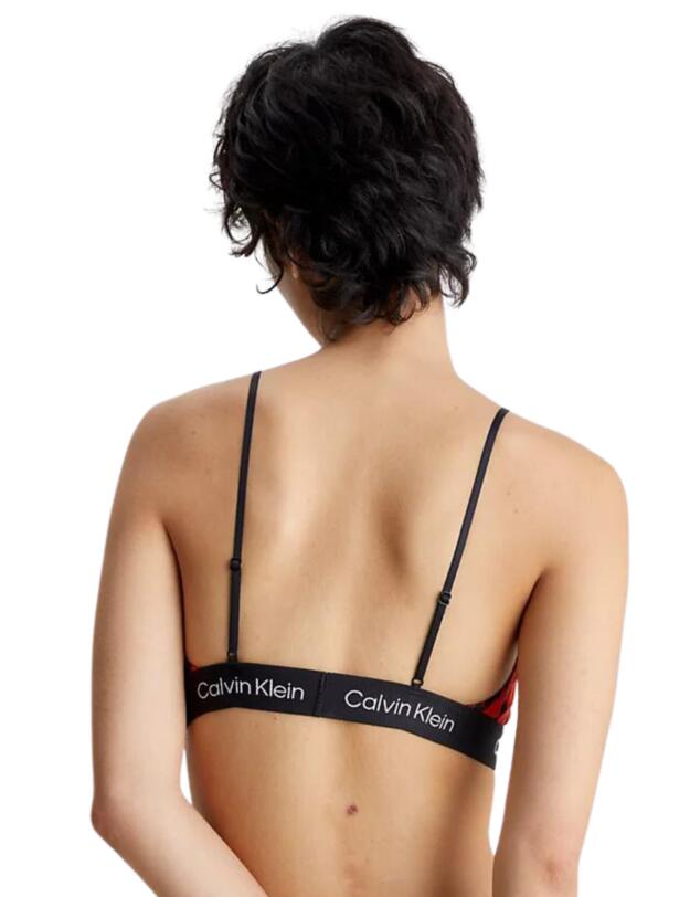  Calvin Klein CK96 Bralette Tiger Print/Hazard 