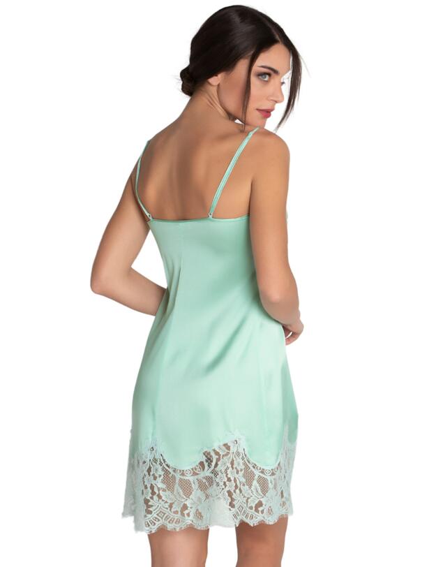 Lise Charmel Amour Nymphea Night Dress Jade Aqua 
