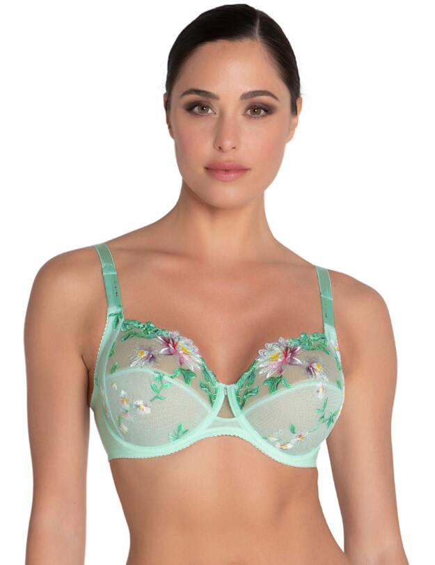 Lise Charmel Amour Nymphea 3-Part Full Cup Bra Jade Aqua 