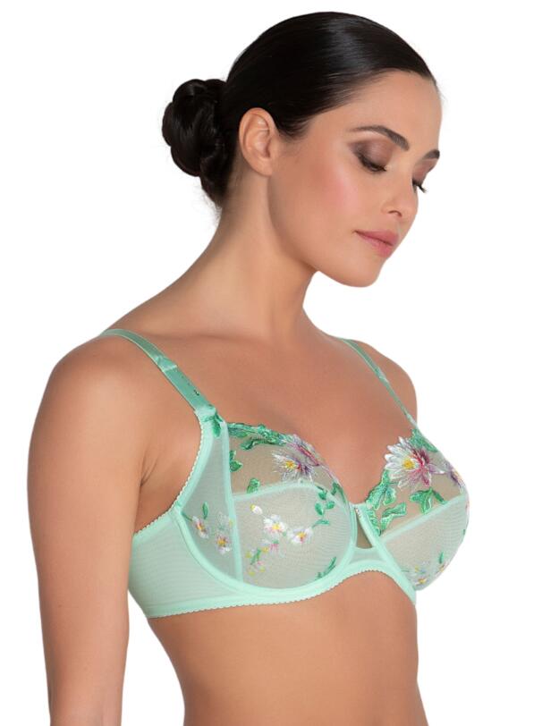 Lise Charmel Amour Nymphea 3-Part Full Cup Bra Jade Aqua 