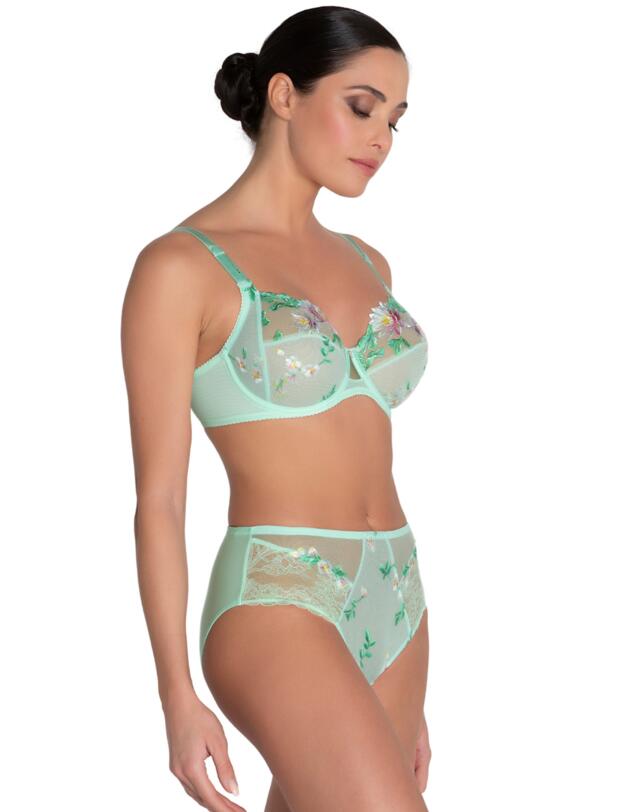 Lise Charmel Amour Nymphea 3-Part Full Cup Bra Jade Aqua 