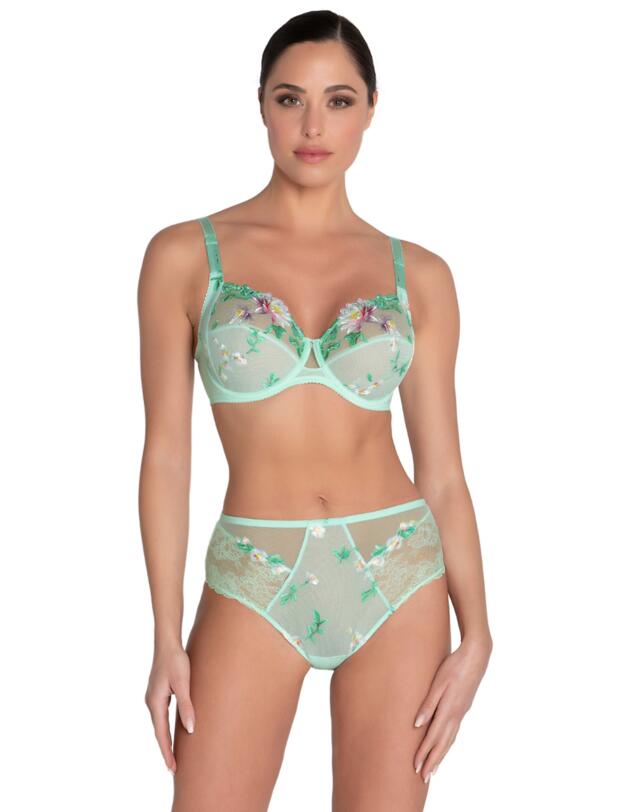 Lise Charmel Amour Nymphea Briefs Jade Aqua