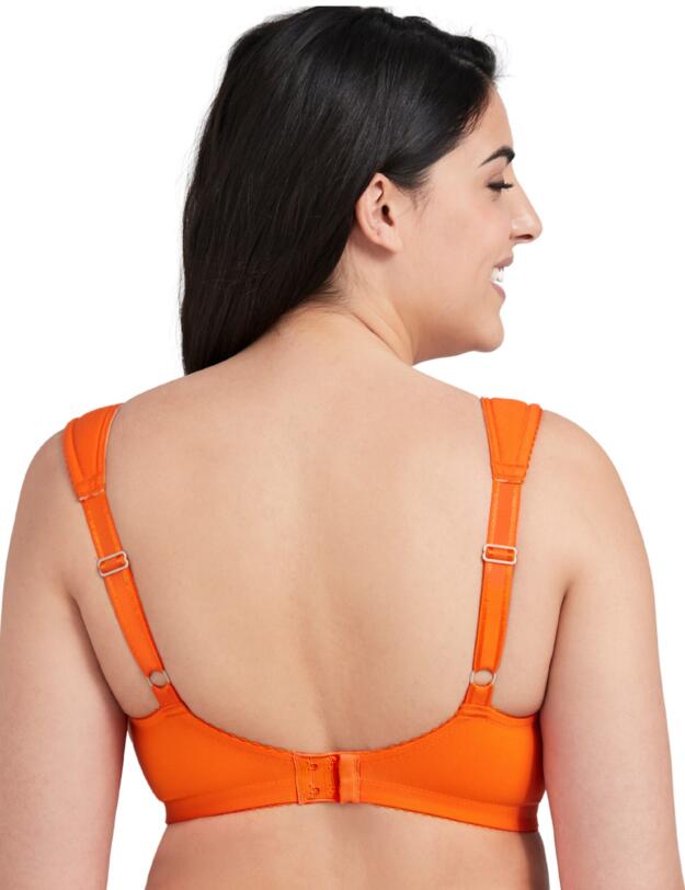 Miss Mary Of Sweden Lovely Lace Full Cup Bra Orange 