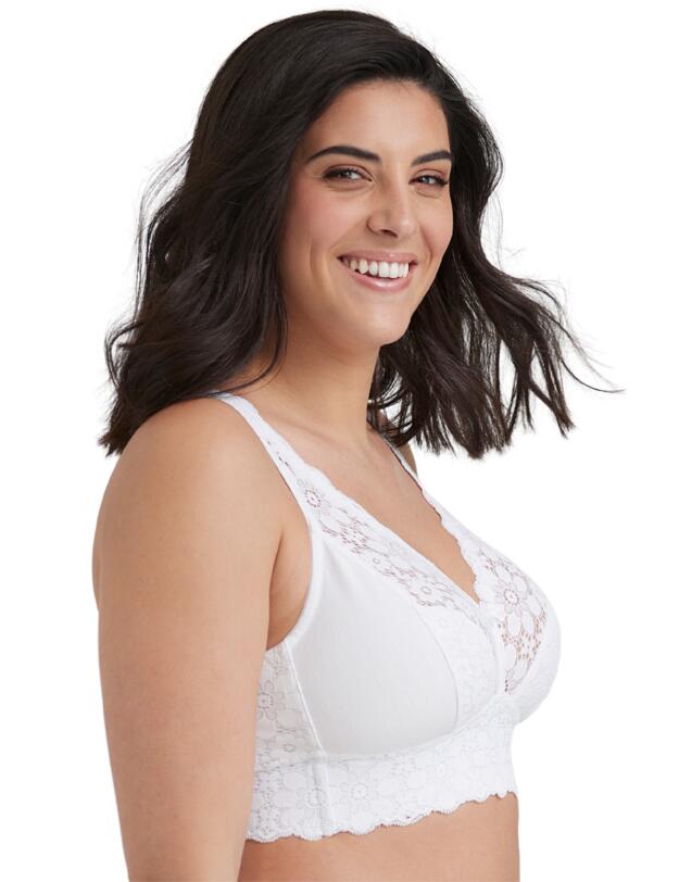  Miss Mary of Sweden Lace Dreams Full Cup Bra White 