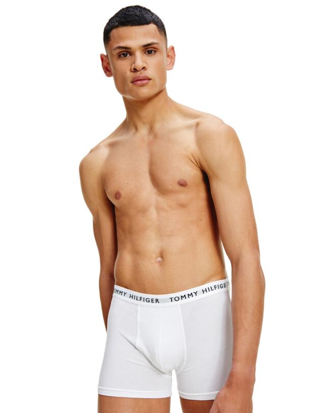 Tommy Hilfiger Mens Trunk 3 Pack White