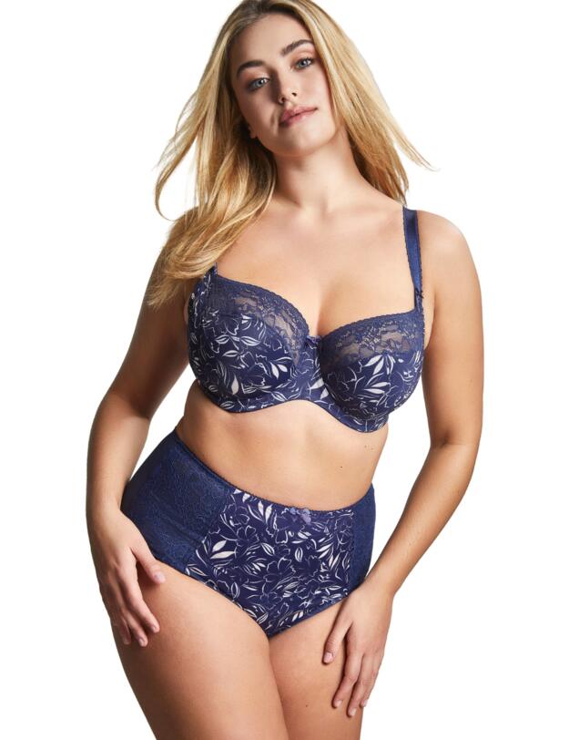 Sculptresse by Panache Chi Chi Balconnet Bra Blue Meadow