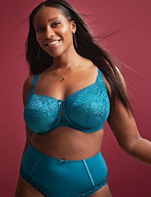 Sculptresse by Panache Estel Full Cup Bra Emerald 