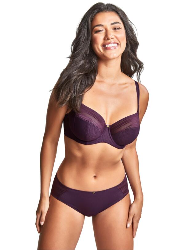 Panache Serene Brief Aubergine 