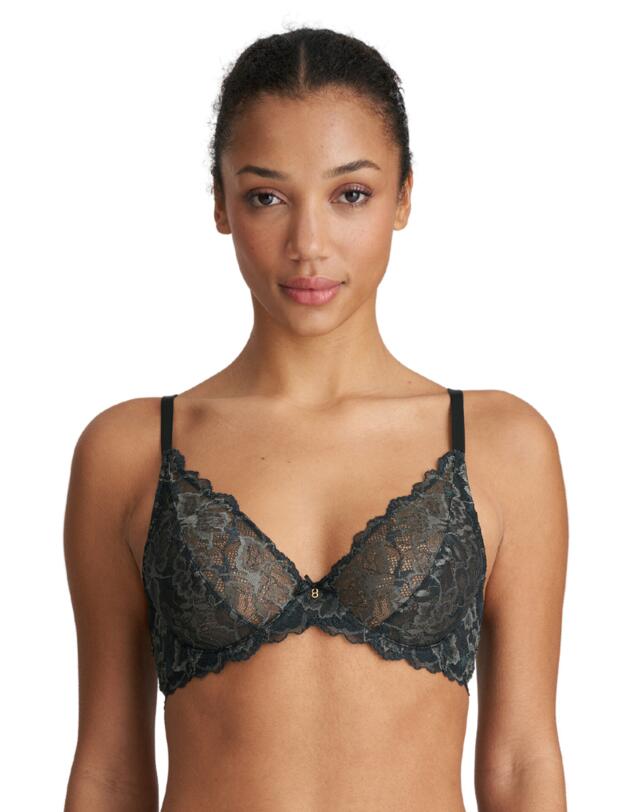 Marie Jo Manyla Plunge Bra Night Grey