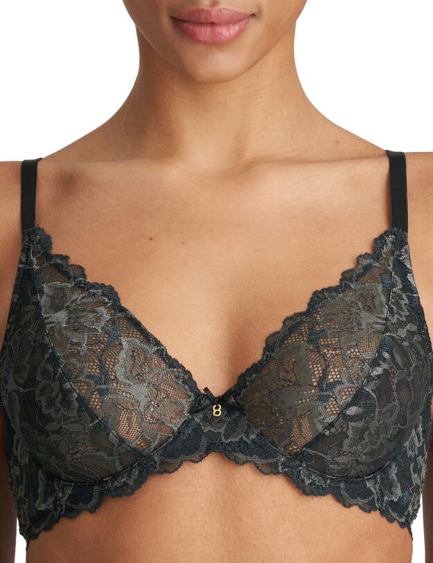Marie Jo Manyla Plunge Bra Night Grey