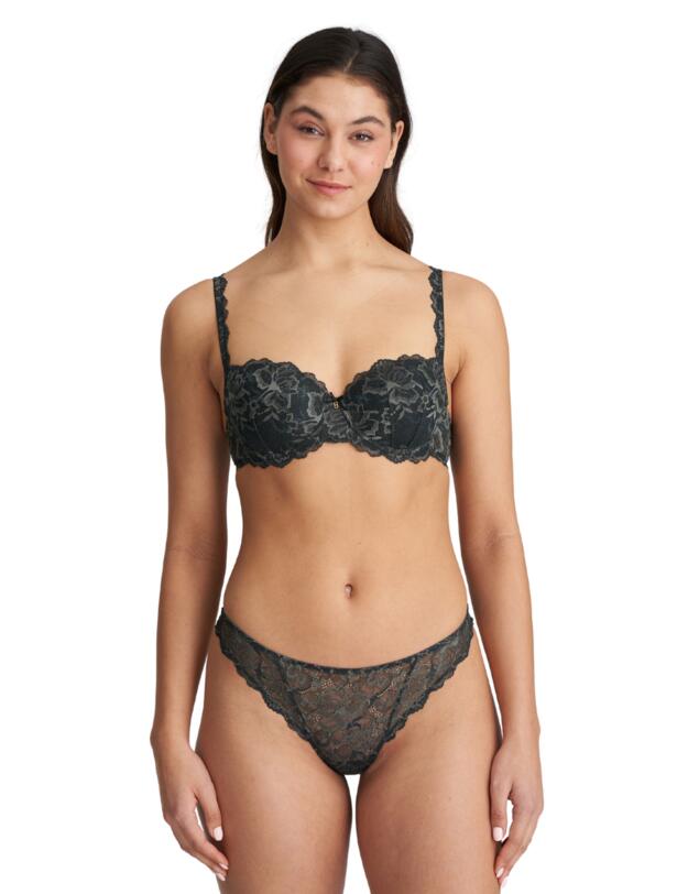 0602730 Marie Jo Manyla Thong - 0602730 Night Grey