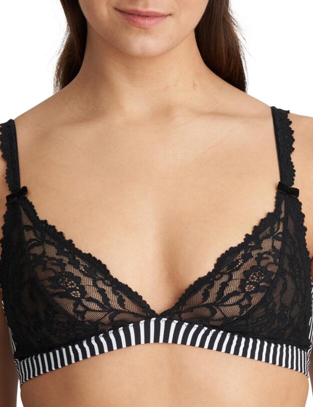 Marie Jo Sydny Bralette Tuxedo Black
