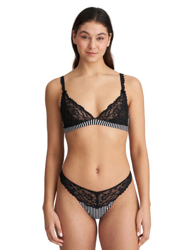 Marie Jo Sydny Bralette Tuxedo Black