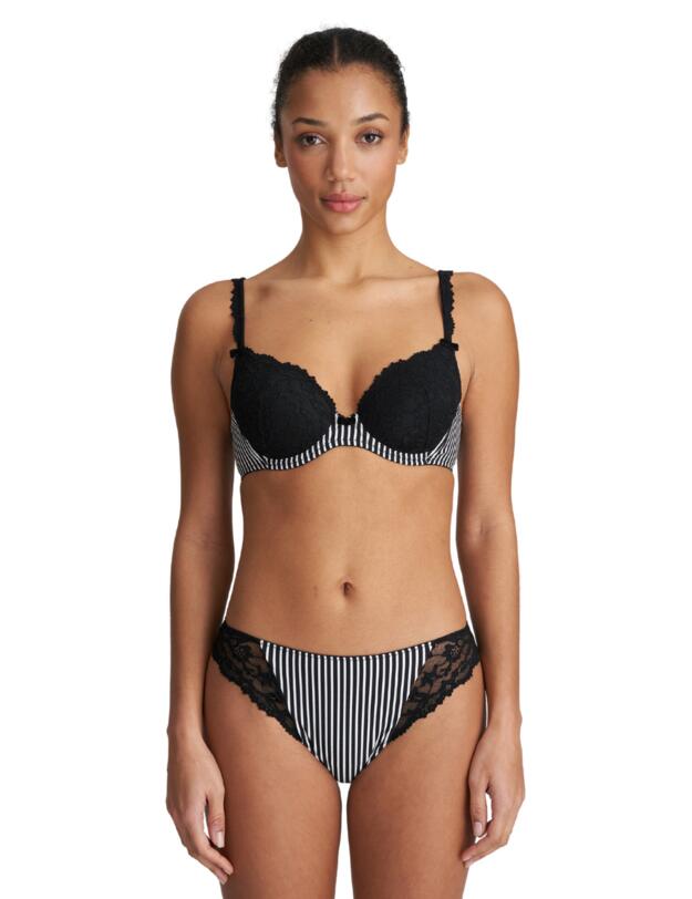 Marie Jo Sydny Rio Brief Tuxedo Black
