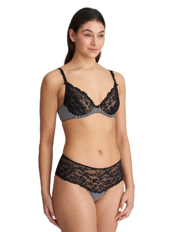 Marie Jo Sydny Hotpants Tuxedo Black