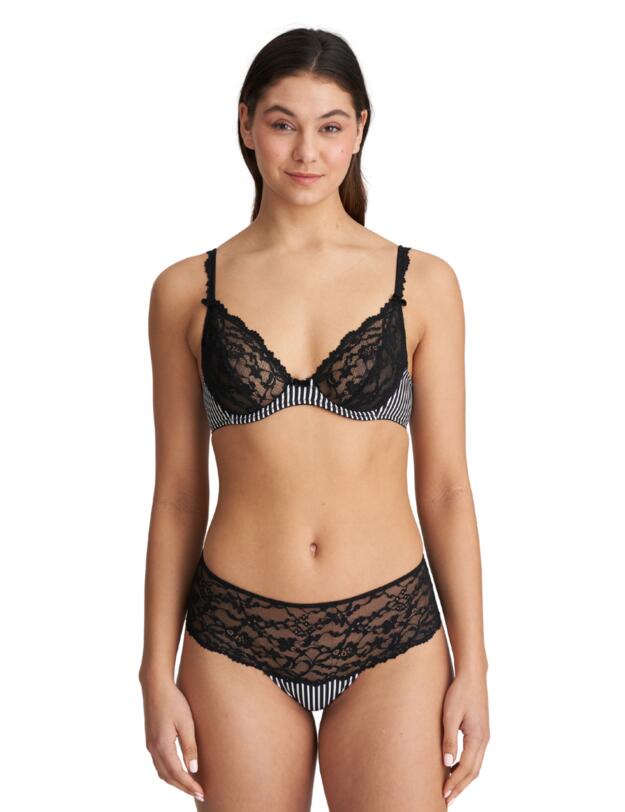 Marie Jo Sydny Hotpants Tuxedo Black