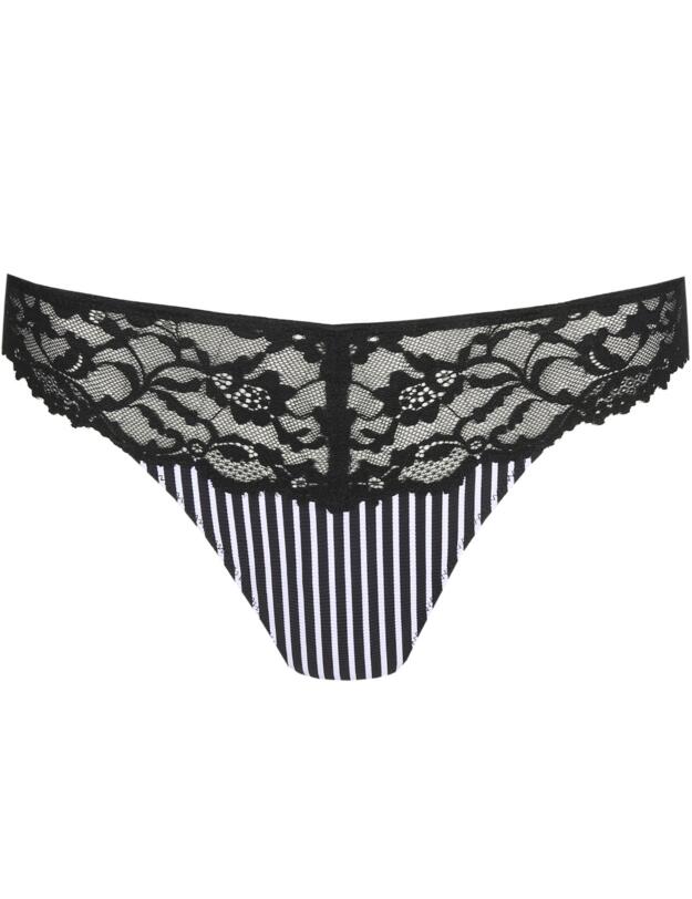 Marie Jo Sydny Thong Tuxedo Black