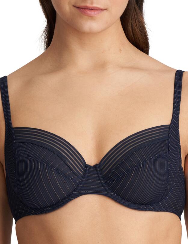  Marie Jo Tokuda Full Cup Bra Velvet Blue