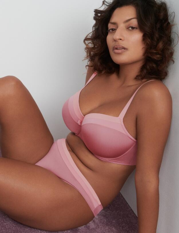  Prima Donna Glow Thong  Ballet Pink 