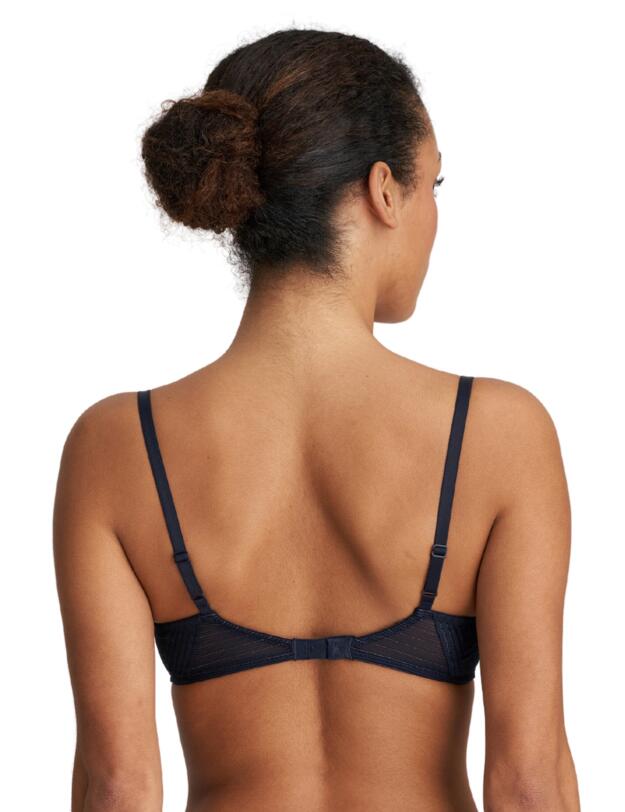 Marie Jo Tokuda Padded Balcony Bra Velvet Blue