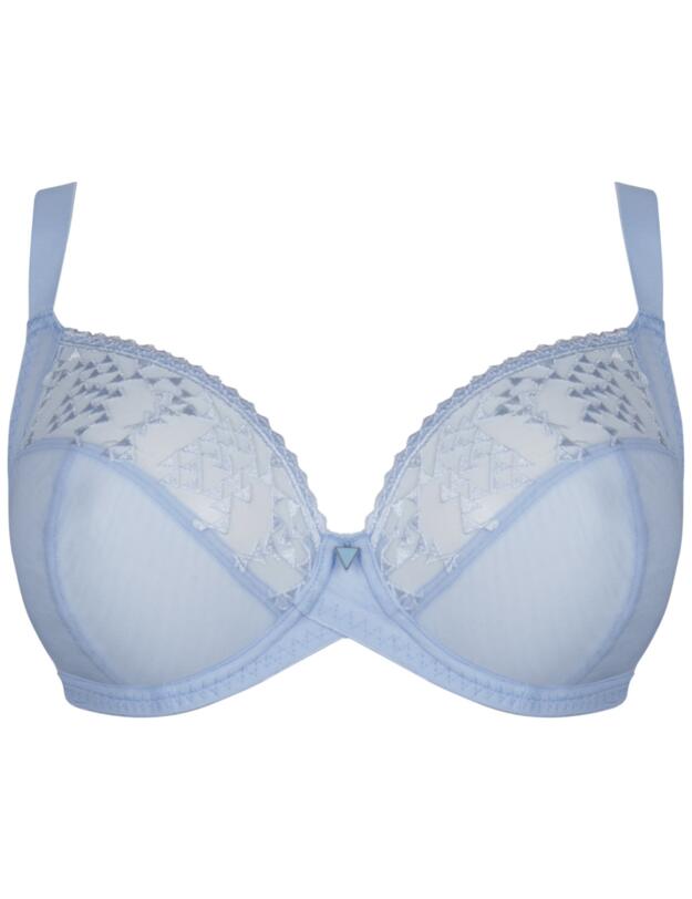 Curvy Kate Centre Stage Plunge Bra Icy Blue