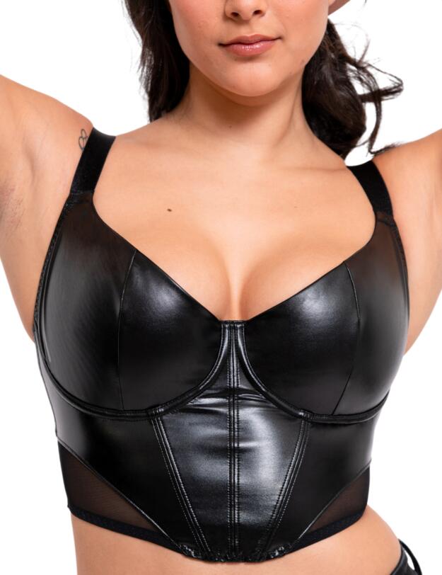 Curvy Kate Storm Scooped Balcony Longline Bra Black