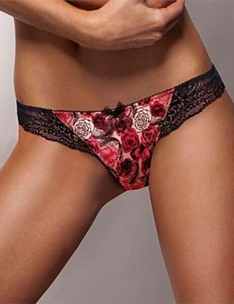 5756 Gossard Can Can Thong Rouge Red - 5756 Thong 
