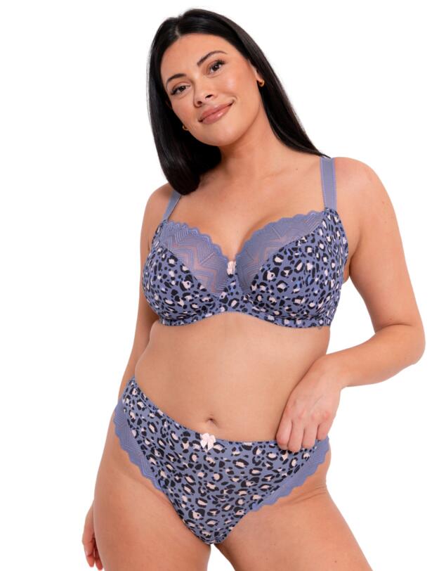 Curvy Kate Wild One Brazilian Brief Leopard Print