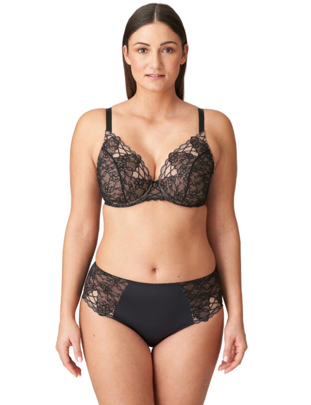 Prima Donna Livonia Half Padded Plunge Bra Black 