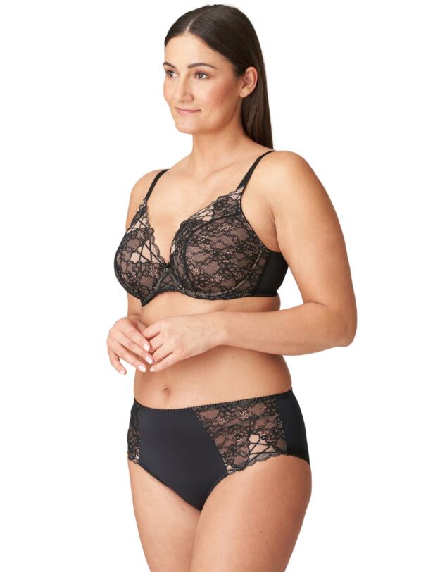 Prima Donna Livonia Half Padded Plunge Bra Black 