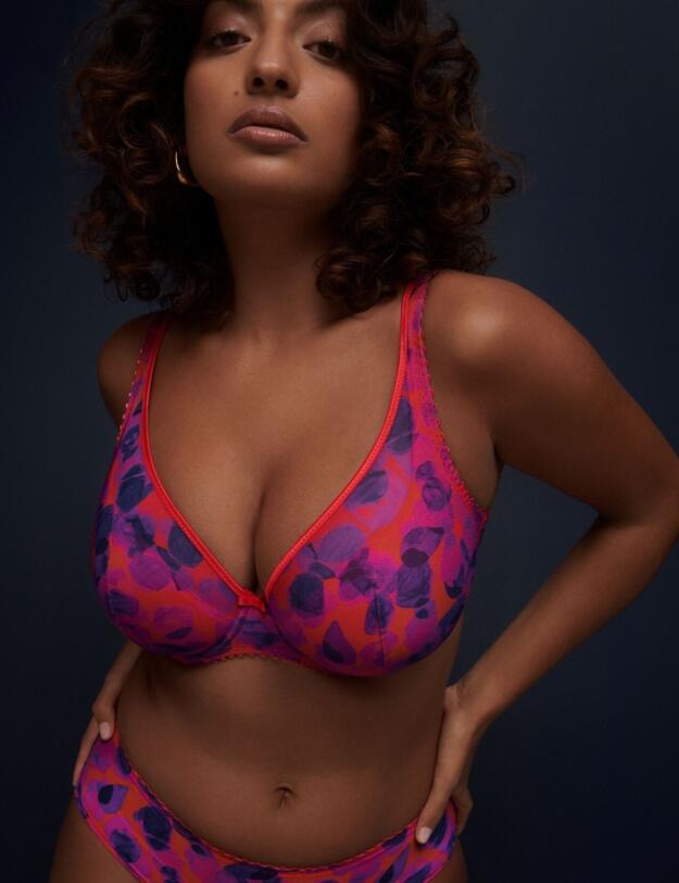 Prima Donna Twist Lenox Hill Half Padded Plunge Bra Pomme D Amour 