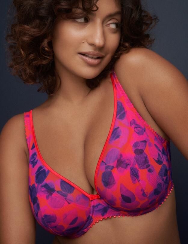 Prima Donna Twist Lenox Hill Half Padded Plunge Bra Pomme D Amour 