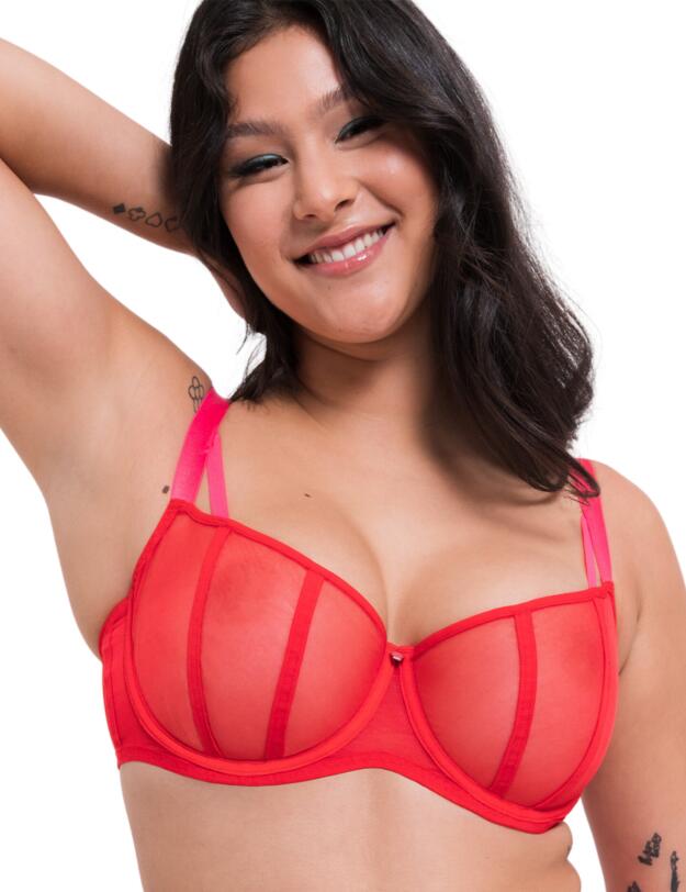 Curvy Kate Elementary Balcony Bra Red/Pink