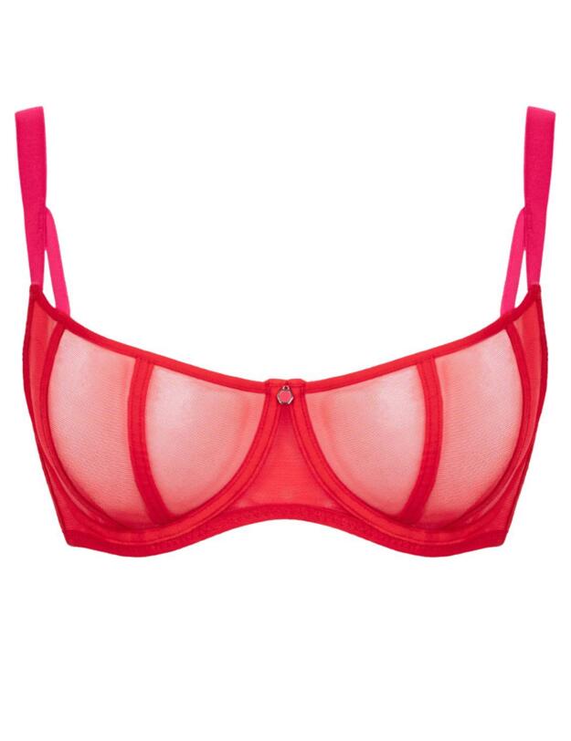 Curvy Kate Elementary Balcony Bra Red/Pink