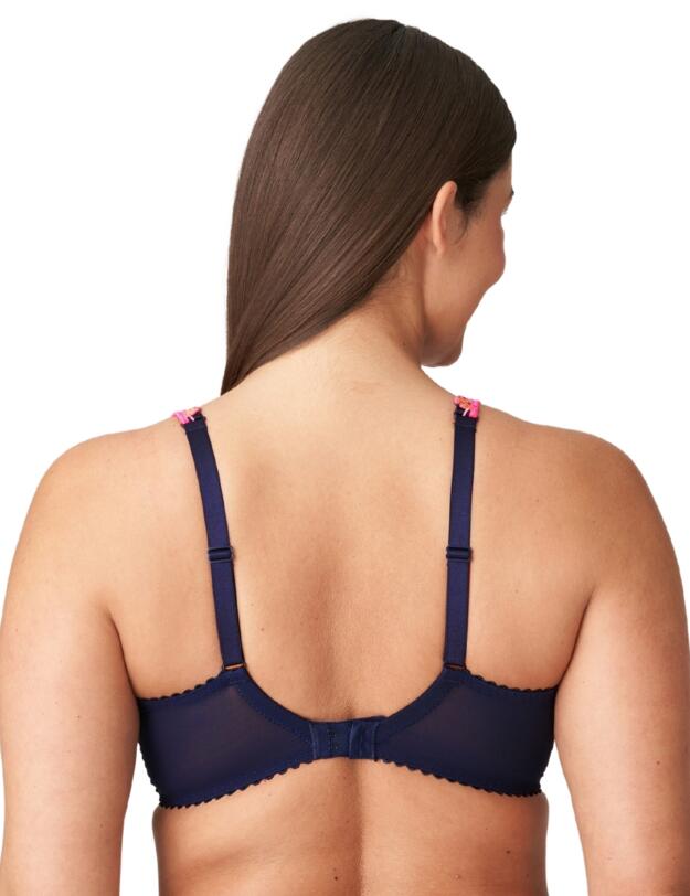 Prima Donna Devdaha Half Padded Plunge Bra Velvet Blue