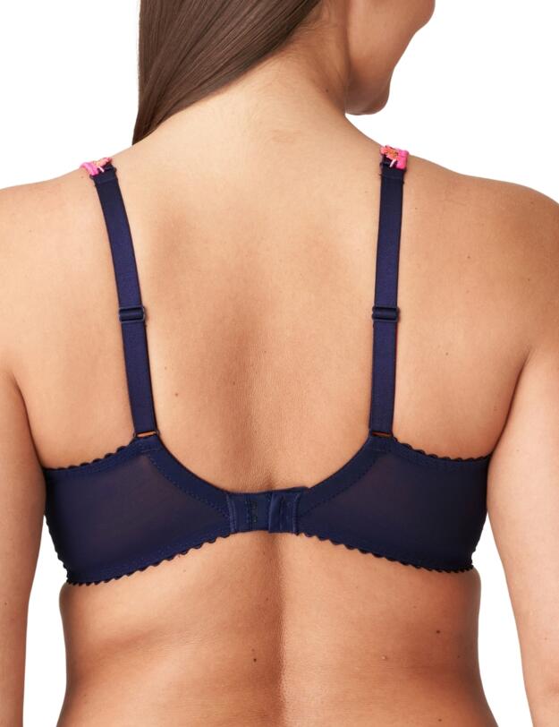 Prima Donna Devdaha Half Padded Plunge Bra Velvet Blue