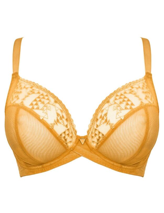 Curvy Kate Centre Stage Full Plunge Bra Turmeric