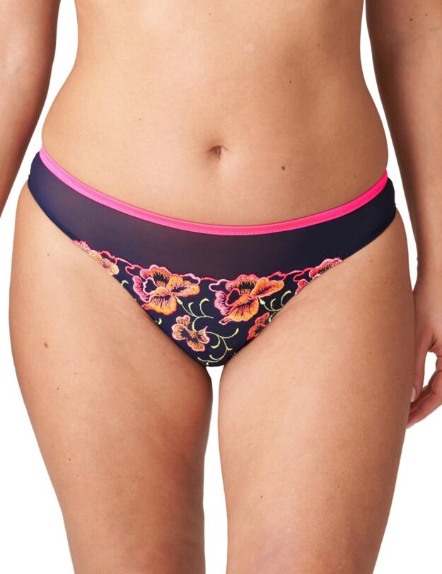 Prima Donna Devdaha Thong Velvet Blue