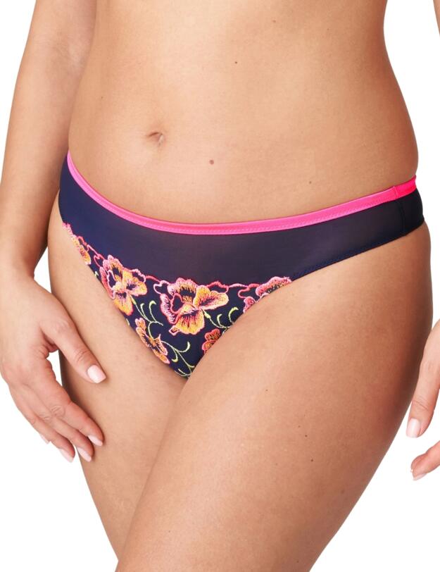 Prima Donna Devdaha Thong Velvet Blue