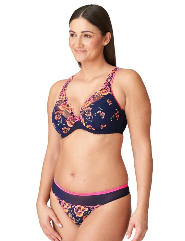 Prima Donna Devdaha Thong Velvet Blue