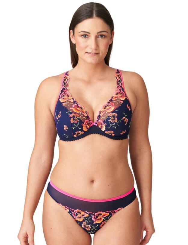 Prima Donna Devdaha Thong Velvet Blue