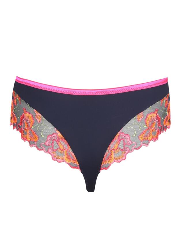 Prima Donna Devdaha Luxury Thong Velvet Blue