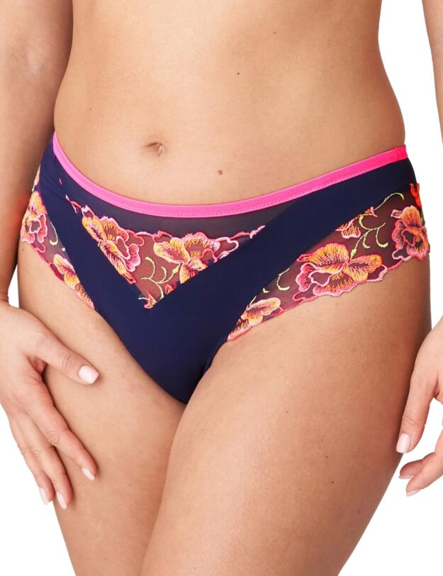 Prima Donna Devdaha Luxury Thong Velvet Blue