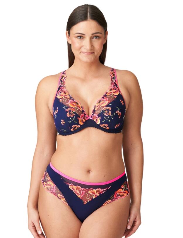 Prima Donna Devdaha Luxury Thong Velvet Blue