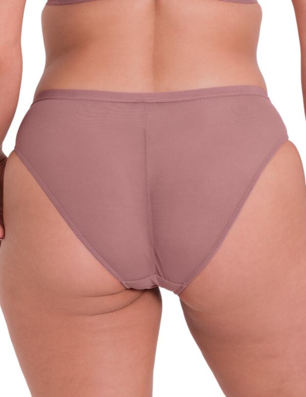  Curvy Kate Wonderfull Vibe High Leg Brief  Dusty Rose